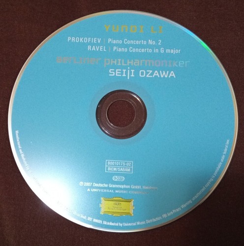 Prokofiev/Ravel Piano Concertos CD - 2008 Rare OOP - photo 3