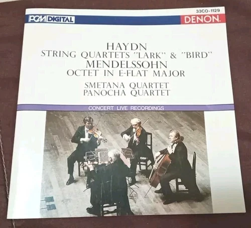 Haydn - String Quartets "Lark" & "Bird" - Denon Japan 1986 CD