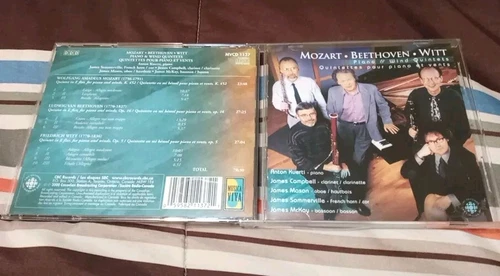 Mozart, Beethoven, Witt - Piano & Wind Quintets - Kuerti - CD