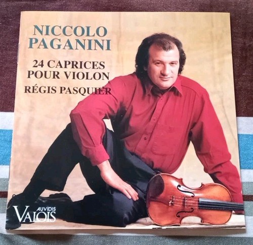 Regis Pasquier Paganini 24 Caprices Violin CD 1992