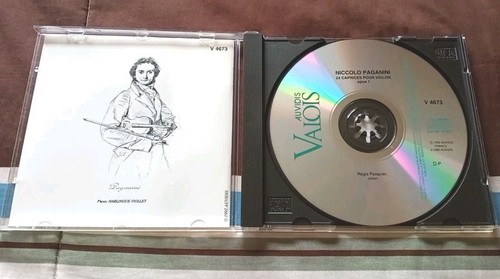 Regis Pasquier Paganini 24 Caprices Violin CD 1992 - photo 3