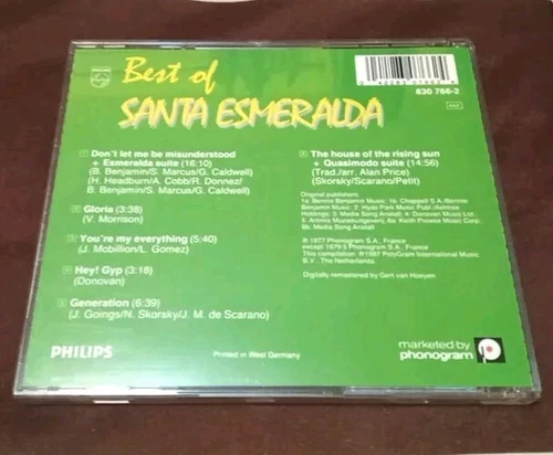 Best Of Santa Esmeralda - 1987 Philips CD - Rare PDO HANOVER - photo 2