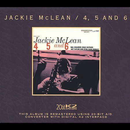 Jackie Mclean - 4, 5, 6 - 20 Bit Mastering CD (2001)