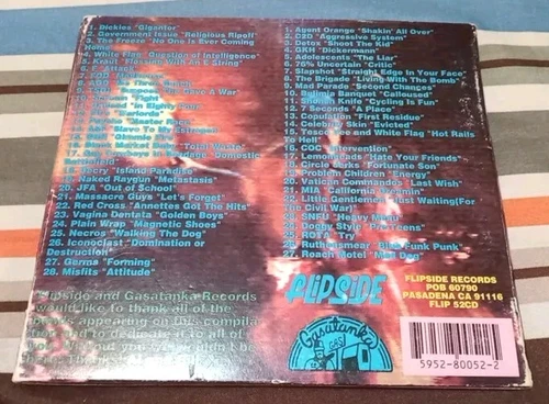 Best Of Flipside Vinyl Fanzines 2 CD Set - Rare Punk (VG) - photo 2