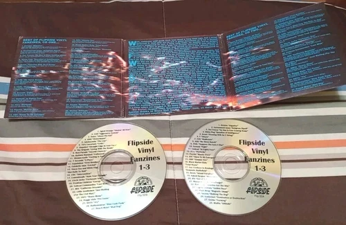 Best Of Flipside Vinyl Fanzines 2 CD Set - Rare Punk (VG) - photo 3