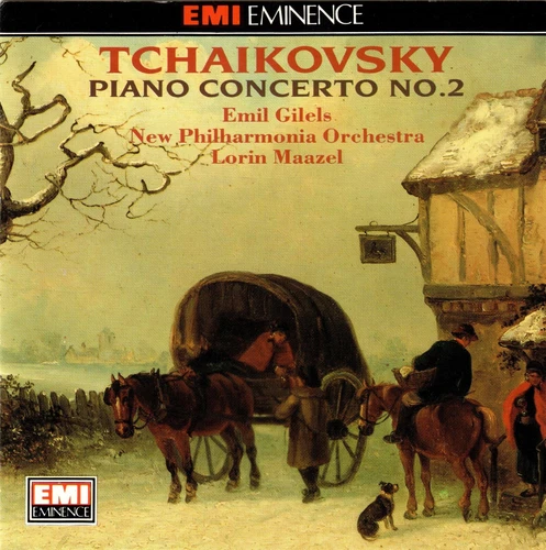 Tchaikovsky Piano Concerto No. 2 Gilels 1988 UK CD