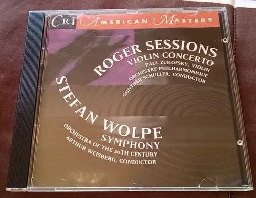 Roger Sessions & Stefan Wolpe - Violin Concerto / Symphony - 199