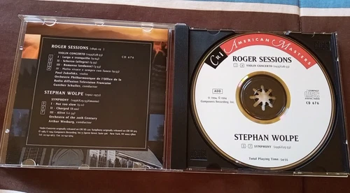 Roger Sessions & Stefan Wolpe - Violin Concerto / Symphony - 199 - photo 3