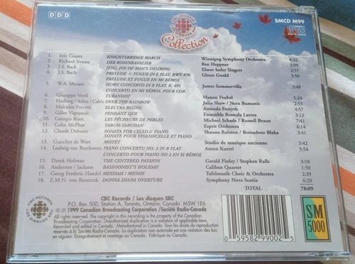 CBC Records Collection - Various Artists - 1999 CD - photo 2
