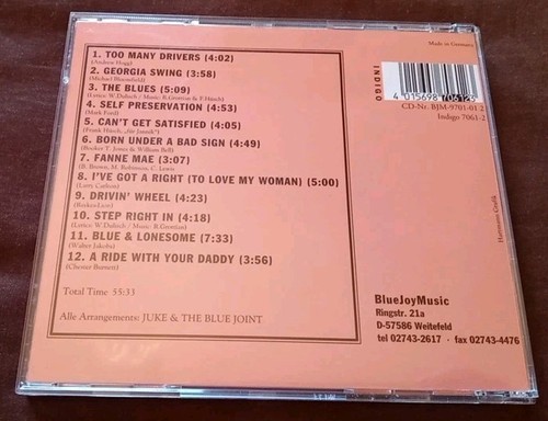 Juke & The Blue Joint - Rough And Ready - 1997 CD - photo 2