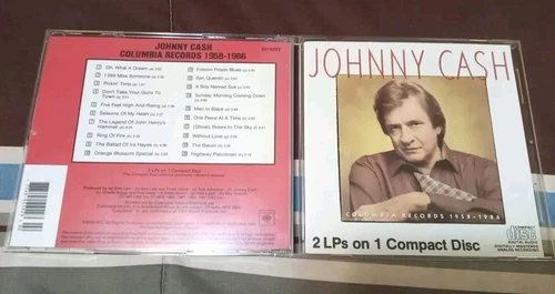 Johnny Cash - Columbia Records 1958-1986 - 1987 Canada CD