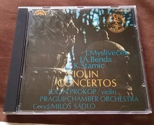 Myslivecek/Benda/Stamic - Violin Concertos - E. Prokop - 1988 CD