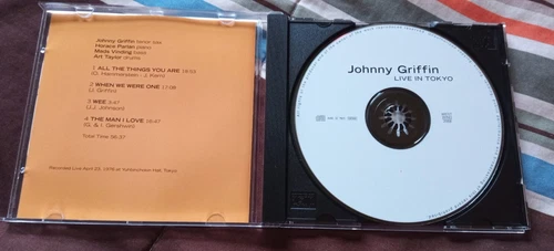 Johnny Griffin - Live in Tokyo - 1993 Germany CD (NM) - photo 4