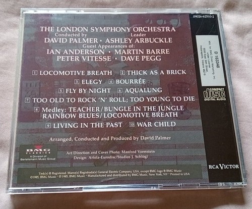 London Symphony Orchestra Plays The Music Of Jethro Tull CD - photo 2