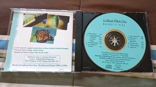 LaBrash Piltch Duo - Nature's Play - Rare 1996 CD - photo 2
