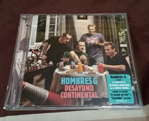 Hombres G - Desayuno Continental 2010 CD - Spanish Rock Album (V