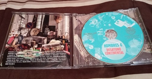 Hombres G - Desayuno Continental 2010 CD - Spanish Rock Album (V - photo 3