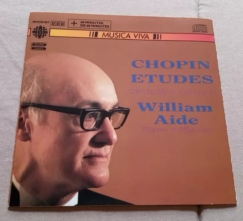 William Aide Chopin Etudes Op 10 & 25 CD (1987)