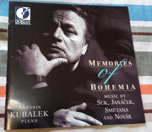 Memories Of Bohemia - Antonin Kubalek Piano - 1994 Dorian CD