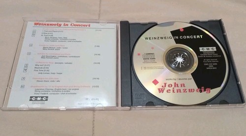 John Weinzweig - Weinzweig In Concert - 1995 CMC CD (EX) - photo 3