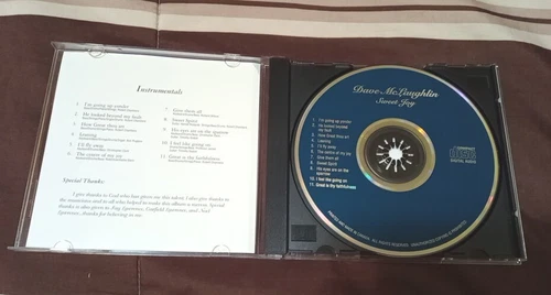 Dave McLaughlin - Sweet Joy - Super Rare CD (NM) - photo 3