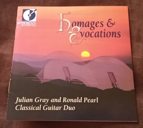 HOMAGES AND EVOCATIONS - Gray & Pearl Guitar Duo - Rare Promo 19