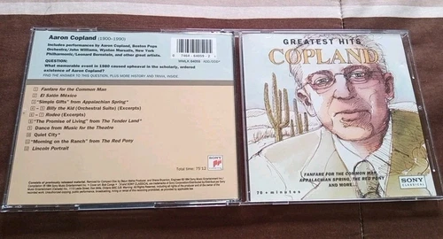 Aaron Copland - Greatest Hits - 1994 Sony Classical CD (EX)