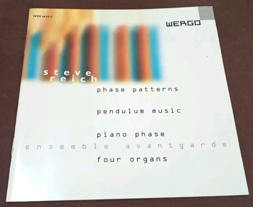 Steve Reich - Phase Patterns; Pendulum Music; Piano Phase; Four