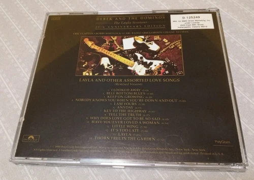 Derek & The Dominos - Layla 1990 CD (VG) - photo 2