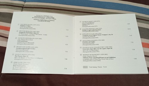 Charles Dutoit - Orchestre Syphonique De Montreal - Rare Promo L - photo 3