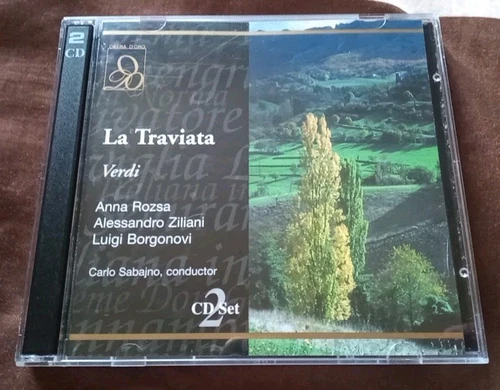 GIUSEPPE VERDI - La Traviata - Rozsa, Ziliani, Borgonivi - CD