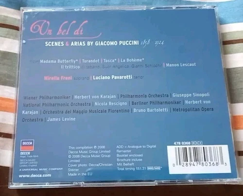 Mirella Freni - Un bel di: Puccini Scenes & Arias - 2008 Decca 2 - photo 2