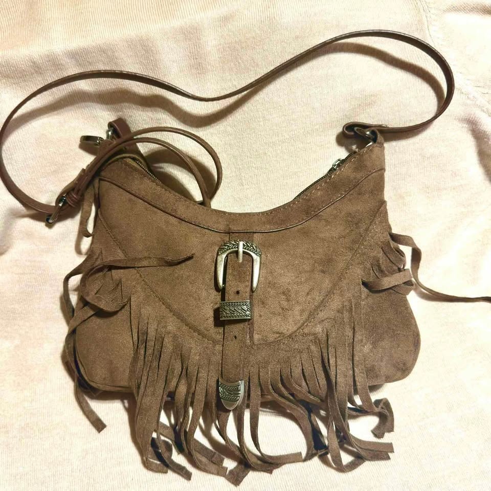 Fringe Vintage Crossbody Bag - Perfect For Cowboy Outfits - photo 4