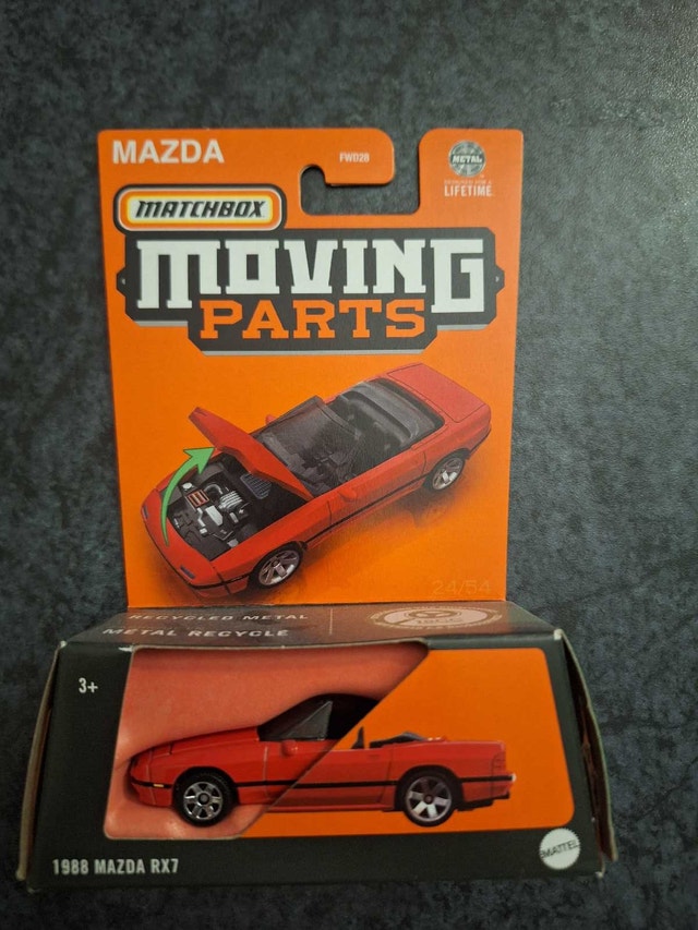 MATCHBOX Mazda RX7 Moving Parts