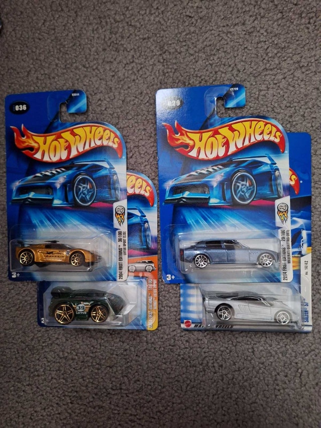 2001-2004 Hot Wheels European Cars Lot