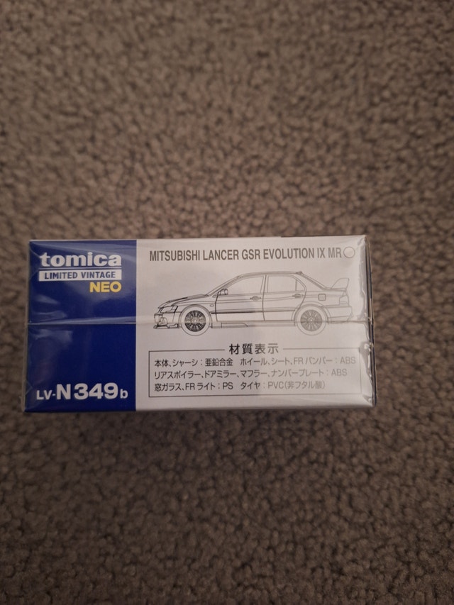 VINTAGE Tomica premium 1:64 Lancer evo 9 - photo 2