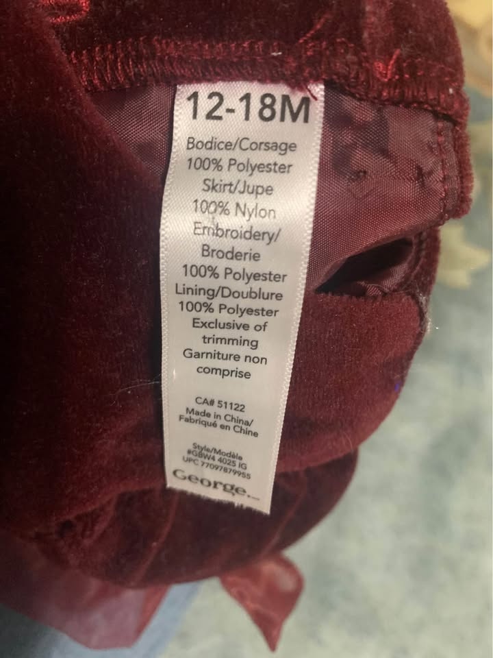 12-18 months velvet dress - photo 2