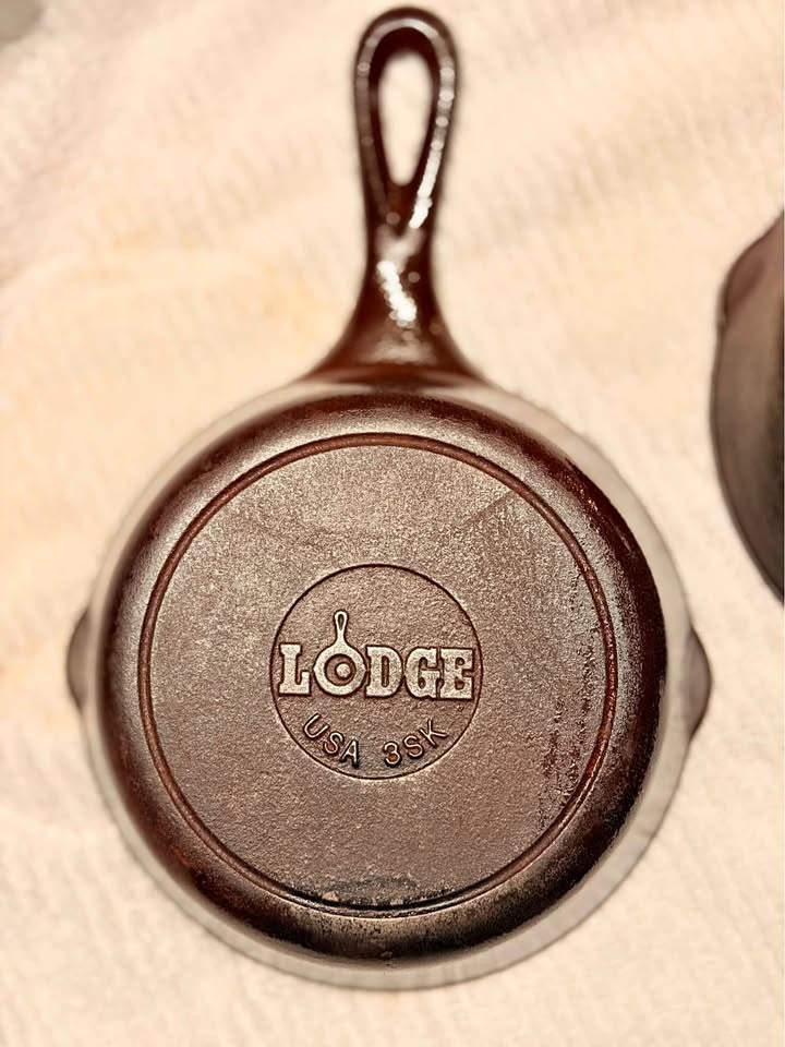 Lodge 6" Cast Iron Skillet USA Made Seasoned