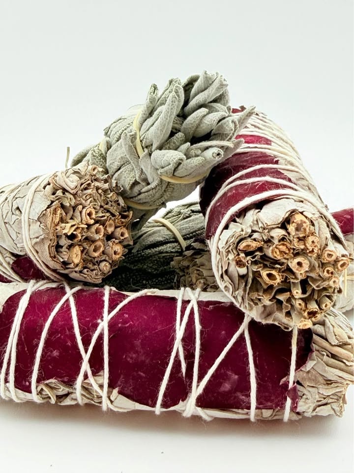 Sage Smudge (6) Bundle Set - White Sage & Rose Sage - photo 2