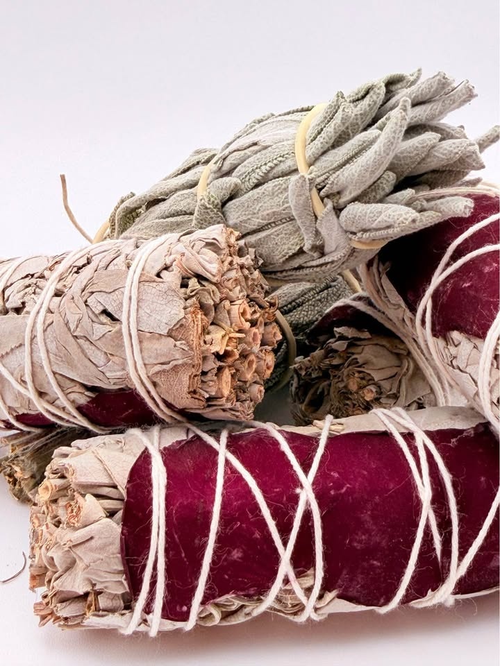 Sage Smudge (6) Bundle Set - White Sage & Rose Sage - photo 3
