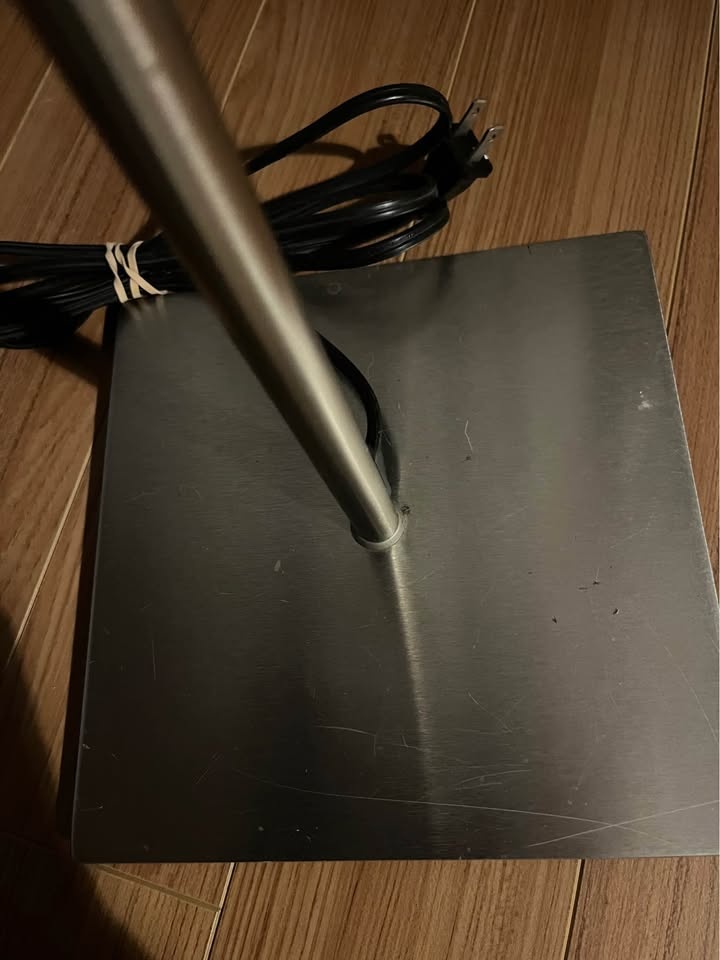 FREE IKEA standing lamp base silver - photo 2