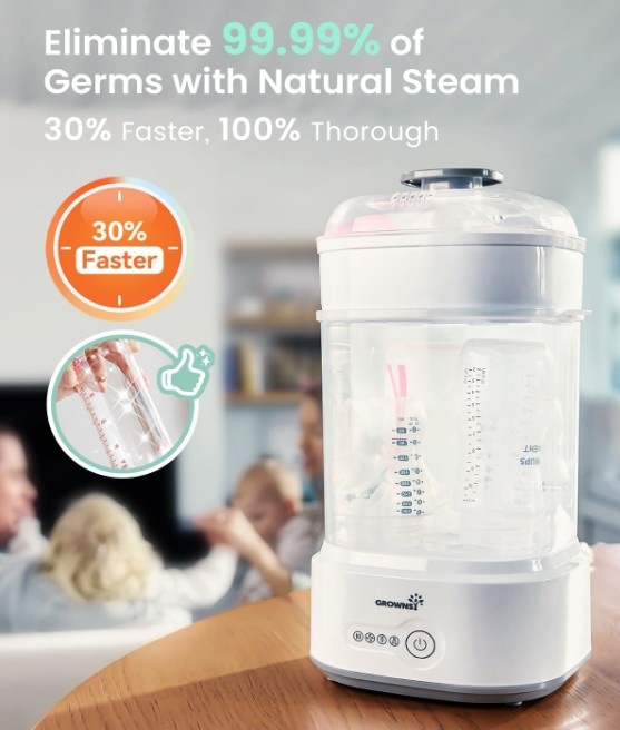 GROWNSY Bottle Sterilizer and Dryer - photo 3