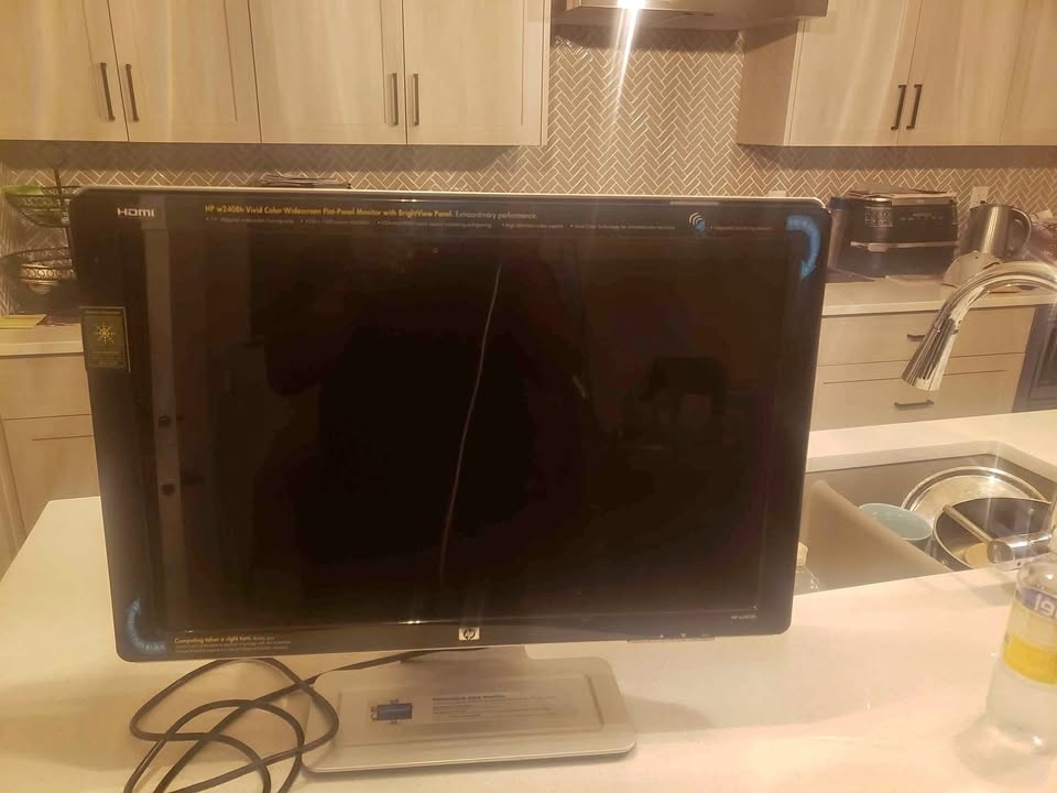 HP Monitor, 24 Inch