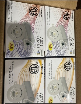 New Black Gimbal Recessed LED Pot Lights (New) - photo 4