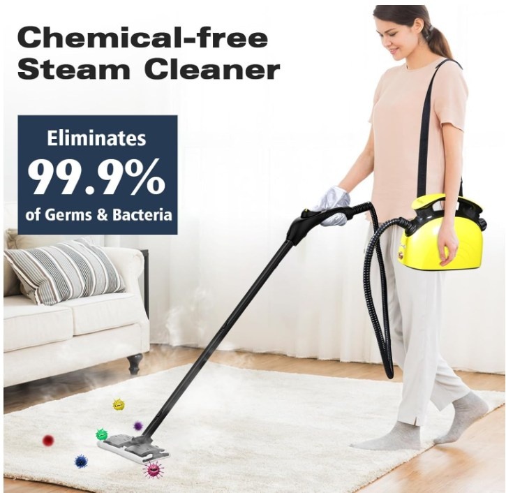 Multipurpose Powerful Steam Cleaner, Portable Handheld Steam Mop - photo 2