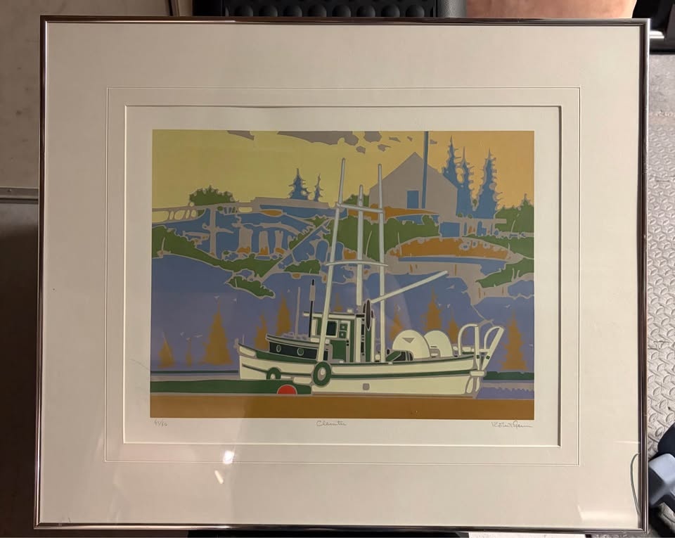 Robert Genn Serigraph, with authenticity documents - photo 2