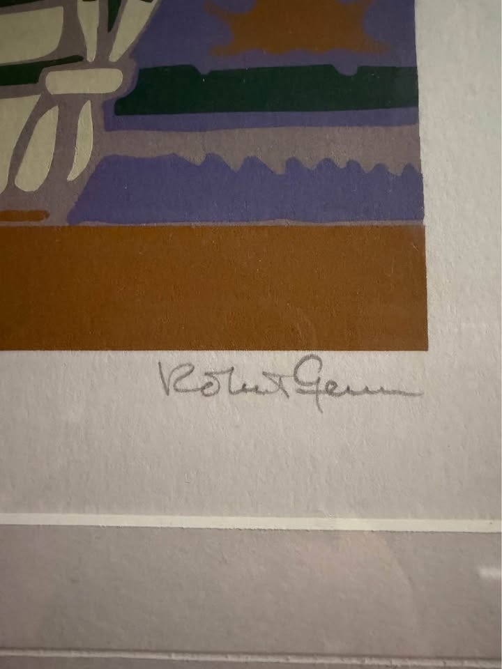 Robert Genn Serigraph, with authenticity documents - photo 3