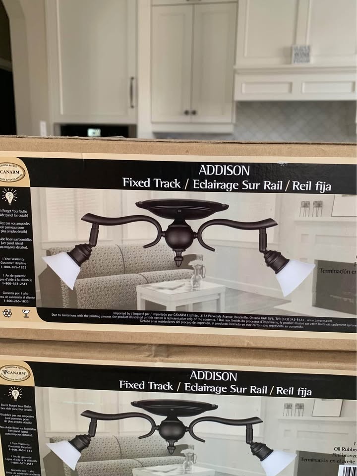Modern quality track lighting / Oil rubbed Bronze finish - make - photo 2
