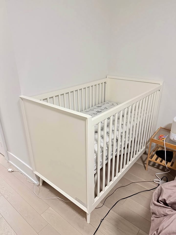 Crate & Barrel Crib & Waterproof Mattress