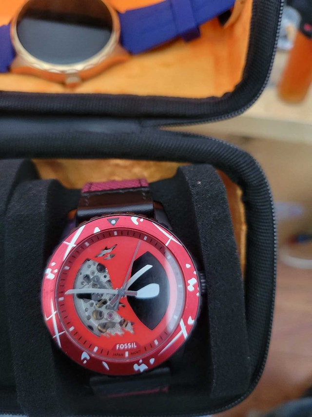 Limited Edition Fossil Deadpool Watch